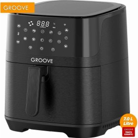Resim Braventa Collection Groove Max Xxl 7l 1800W Wifi Airfryer Air Fryer Yağsız Sıcak Hava Fritözü Siyah 