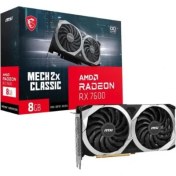 Resim Msi Radeon RX 7600 Mech 2X Classic 8G OC 128 Bit Ekran Kartı 