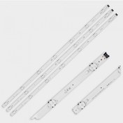 Resim Lg 43Uj701V Led Bar Panel Ledleri Sıfır Takımı 3 Adet 