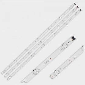 Resim Lg 43Uj701V Led Bar Panel Ledleri Sıfır Takımı 3 Adet 