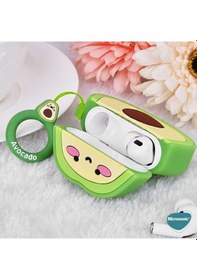 Resim Microsonic Apple Uyumlu AirPods Pro Kılıf Avakado 