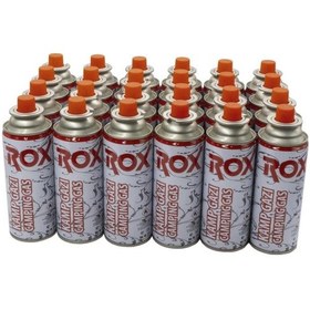 Resim Rox Kamp Ocak Gazı Valfli Kartuş 227gr 24 Adet 