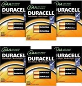 Resim Duracell LR03/MN2400 AAA İnce Kalem Pil 6 x 2'li 