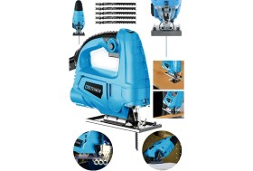 Resim Steiner Alman 4000 W Sjs Metal Şanzuman 6 Kademe Devirli Bakır Sargili Dekupaj Testere Makinesi 5 Uç 