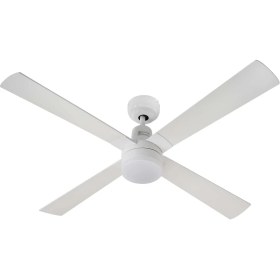 Resim Alsanfan Pilot Beyaz Aydınlatmalı Uzaktan Kumandalı Tavan Vantilatörü 