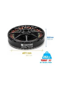 Resim T-motor U Power Type U8 Lite L 110kv Brushless Fırçasız Brushless Fırçasız Uav Motor Multikopter Multi-rotor Quadcopter Hexacopter Drone Motoru 