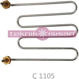 Resim Teknik Isısan SEMAVER REZİSTANSI 2000W 22X16CM 8,5MM CR-Nİ (Ç1105) 