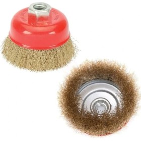 Resim Eratool M14 Saçaklı Çanak Fırça 75 Mm 