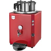 Resim 3 Demlikli Jumbo Çay Makinesi Şamandıralı 40 Lt - Kırmızı Renk - De10s 