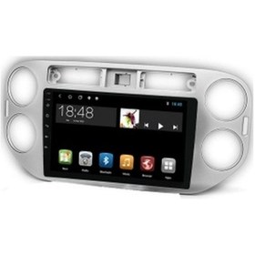 Resim Volkswagen Tiguan 2006-2016 Gri 8gb Ram 64gb Hafıza 8 Çekirdek Carplay Kamera Android Multimedya 9" 