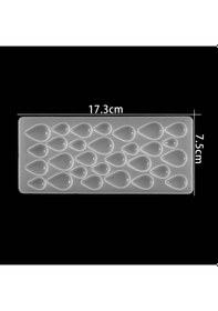 Resim Epoksi Silikon Kalıp Çoklu Damla Takı Ve Obje Kalıbı 