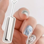 Resim 1 Takım Kalp Şekilli & Y Şekilli Mıknatıslı Tırnak Sanatı Seti - Y Şekilli Kılavuz Ray ve Silindir Mıknatıslarla DIY Manyetik Tırnak Alet Seti, Manikür/Pedikür, Tırnak Tasarımı, Başlangıç ve Profesyoneller İçin Kolay Uygulama, Manyetik Tırnak Sistemi 