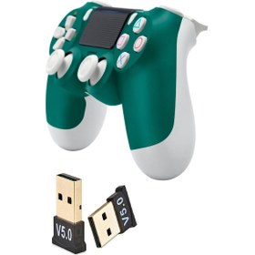 Resim OEM PC Telefon Uyumlu PS 4 V2 Wireless Gamepad Kablosuz Joystick Oyun Kolu V5.0 Usb Bluetooth Dongle 