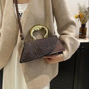 Resim Gece Çantası, Niche Tasarım El Çantası, Premium Timsah Desenli Kadın Çanta, Sert Saplı Tote, Şık Omuz Askılı Çanta—Manyetik Kapatma ile Zarafet, Günlük Kullanım İçin Kapasite, 5 Renk Seçeneği, Ayarlanabilir Konfor Kayışı, Benzersiz Tasarım ve Sert Sap, Partiler, Alışveriş ve Fotoğraf Çekimleri için İdeal—Mükemmel Tatil Hediyesi 