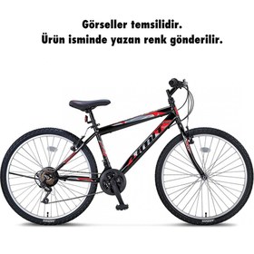 Resim Ümit Bisiklet 2601 Colorado (Erkek) 26 Jant Dağ Bisikleti Siyah-Kırmızı 
