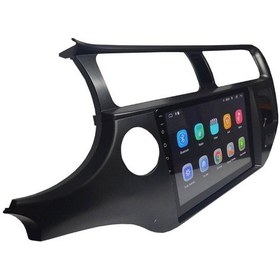 Resim Kia Rio Araç Multimedya Android Ekran Carplay Navigasyon Cihazı Double Teyp 2+32 9" 12-15 Gri Cadence 