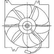 Resim KLIMA FANI KOMPLE ACCENT 1994 2000 YUMURTA KASA ORIS FHY06200C OEM ORIS