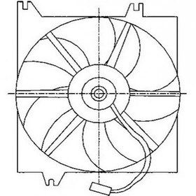 Resim KLIMA FANI KOMPLE ACCENT 1994 2000 YUMURTA KASA ORIS FHY06200C OEM ORIS