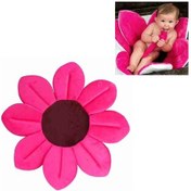 Resim Sones Yenidoğan Bebek Küveti Katlanabilir Çiçek Açan Banyo Çiçek Küveti Bebek İçin Çiçek Açan Lavabo Banyo Bebek Oyun Banyo Ayçiçeği Yastık Matı, Çap: 85cm Gül Çok Renkli 