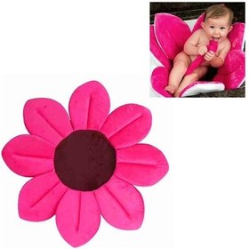 Resim Sones Yenidoğan Bebek Küveti Katlanabilir Çiçek Açan Banyo Çiçek Küveti Bebek İçin Çiçek Açan Lavabo Banyo Bebek Oyun Banyo Ayçiçeği Yastık Matı, Çap: 85cm Gül Çok Renkli 