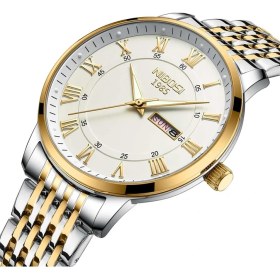 Resim Nıbosı Erkek Saatleri Iş Takvimi Tarihi 2569 Beyaz (Yurt Dışından) 