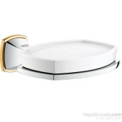 Resim Grohe Grandera Seramik Sabunluk Ve Tutacağı Banyo Aksesuarı - 40628IG0 