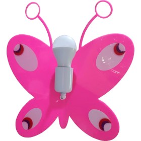 Resim Mutlu Aydınlatma Çocuk Odası Avize Kelebekı 