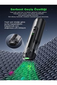 Resim Kortec 22500 Pa Güçlü Yeni Model Portatif Vakumlu Kablosuz Üflemeli Mini Araç Süpürgesi 