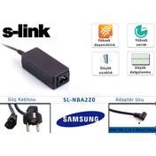 Resim S-link SL-NBA220 40w 19v 2.1a 3.0-1.0 Ultrabook Adaptörü S-link SL-NBA220 40w 19v 2.1a 3.0-1.0 Ultrabook Adaptörü