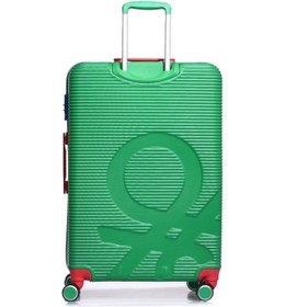 Resim United Colors Of Benetton Büyük Boy Valiz Yeşil Bnt500 