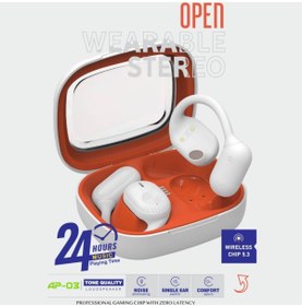 Resim soffany AP03-001 AP03-001 Kulak Üstü Bluetooth Kulaklık Beyaz 