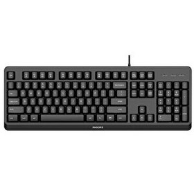 Resim Philips SPK6207BLB Kablolu Klavye Siyah 