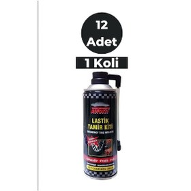 Resim Autokit Lastik Tamir Spreyi Lastik Tamir Kiti 450 Ml X 12 Adet 1 Koli 