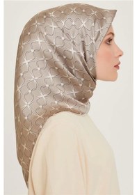 Resim Armine Dj Saf İpek Eşarp 9207d S 06 Vizon 