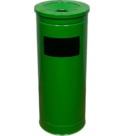 Resim ÖZHEMMEKLER Yeşil Renk Kolon Küllük 26x65 cm 