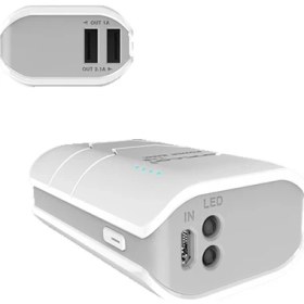 Resim Konfulon Capsule Mini 5000 Mah Power Bank Taşınabilir Şarj Cihazı 