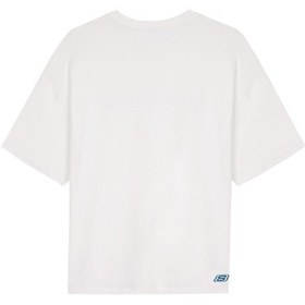 Resim Skechers M Graphic Tee Crew Neck Erkek T-shirt S232151-102 Beyaz 