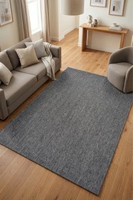 Resim Koza Origine Antrasit Oturma Odası Halısı B3672F - Antrasit / 117 x 350 