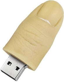 Resim BORLTER CLAMP 64 GB USB bellek, başparmak şeklinde bellek, ilginç USB flash sürücü, harici USB veri belleği, Thumb Drive 