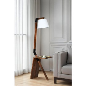 Resim Sehpalı Helma Modern Lambader Krem Başlık 