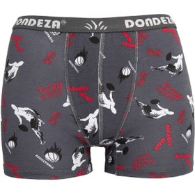 Resim Dondeza 6'lı Paket Desenli Erkek Çocuk Boxer 