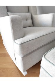 Resim NOSSO HOME Emzirme Koltuğu Sallanan Koltuk Tv Koltuğu ( City Keten ) 