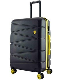 Resim Louisiana Polo 1164 4x2 Teker Siyah Orta Boy Valiz 
