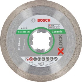 Resim Bosch - X-Lock - Standard Seri Seramik Için Elmas Kesme Diski 110 mm 
