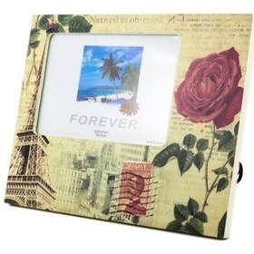 Resim İnura Global Decotown Dekoratif Desenli Çerçeve Gül Motifli Fotoğraf Çerçevesi 