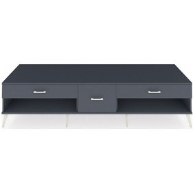 Resim Kronos Tv Ünitesi 3 Çekmeceli 220x59x51 Antrasit-antrasit Antrasıt/antrasıt - Antrasıt 