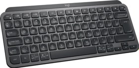 Resim Logitech MX Keys Mini Kablosuz İngilizce Q Klavye Siyah 