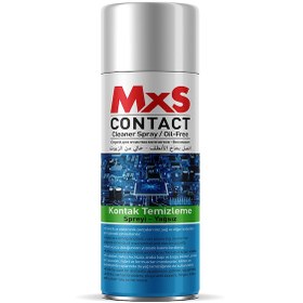 Resim Mxs Elektronik Kart Devre Kontak Temizleyici Sprey Yağsız 400 ML 5 Adet 