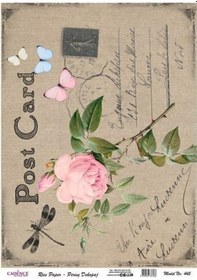 Resim Pirinç Dekopaj Kağıdı Model 445 Karışık 