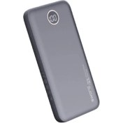 Resim Sword 10F53 22.5W 10000 Mah Gri USB Kablolu Hızlı Şarj Powerbank Qc3.0 